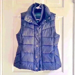Navy Blue Down puffer vest